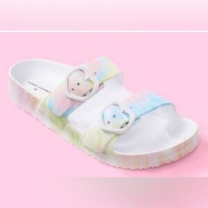 Stoney Clover Lane x Target Tie Dye Slide Sandals Women’s Size 9 NWOT